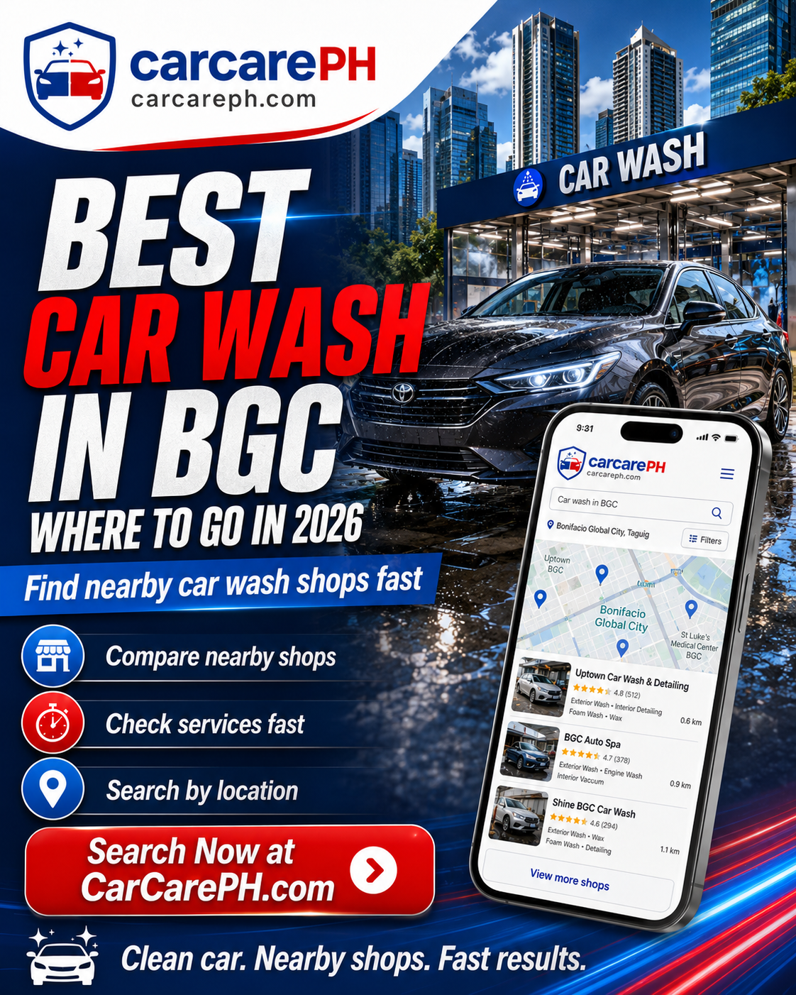 Best Car Wash in BGC: Where to Go in 2025