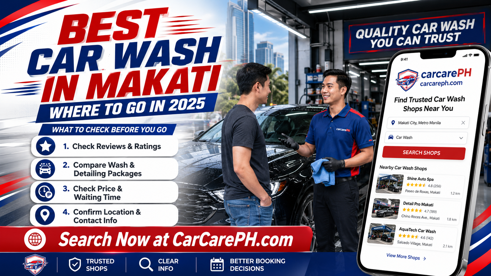 Best Car Wash in Makati: Where to Go in 2025