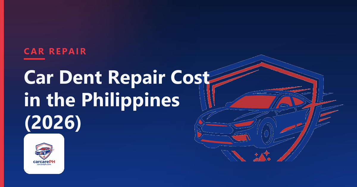 Car Dent Repair Cost in the Philippines (2026): PDR vs Body Shop Prices