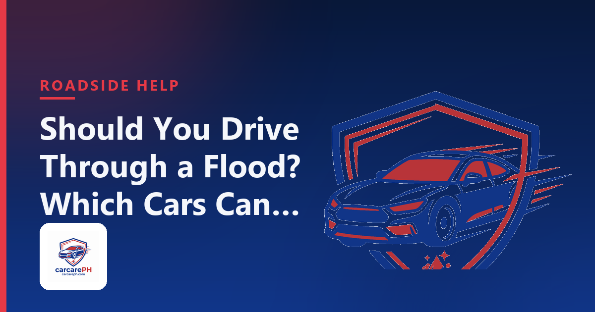 Should You Drive Through a Flood? Which Cars Can Actually Handle It